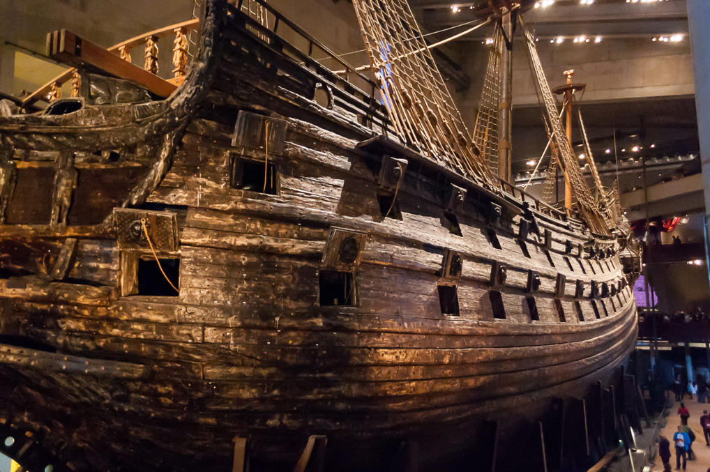 Левый борт Васы