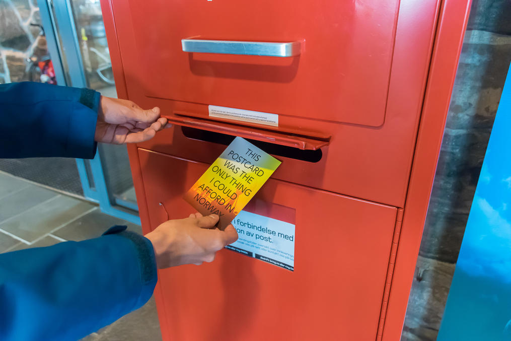 Эта Открытка — Единственное, На Что У Меня Хватило Денег В Норвегии