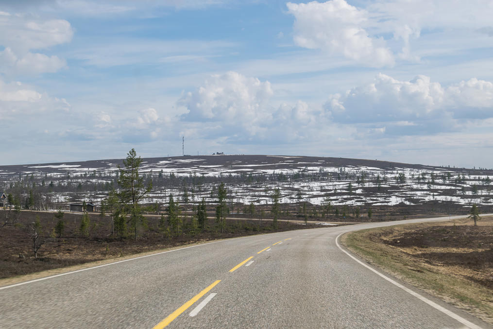Трасса 4, участок Соданкюля–Ивало.