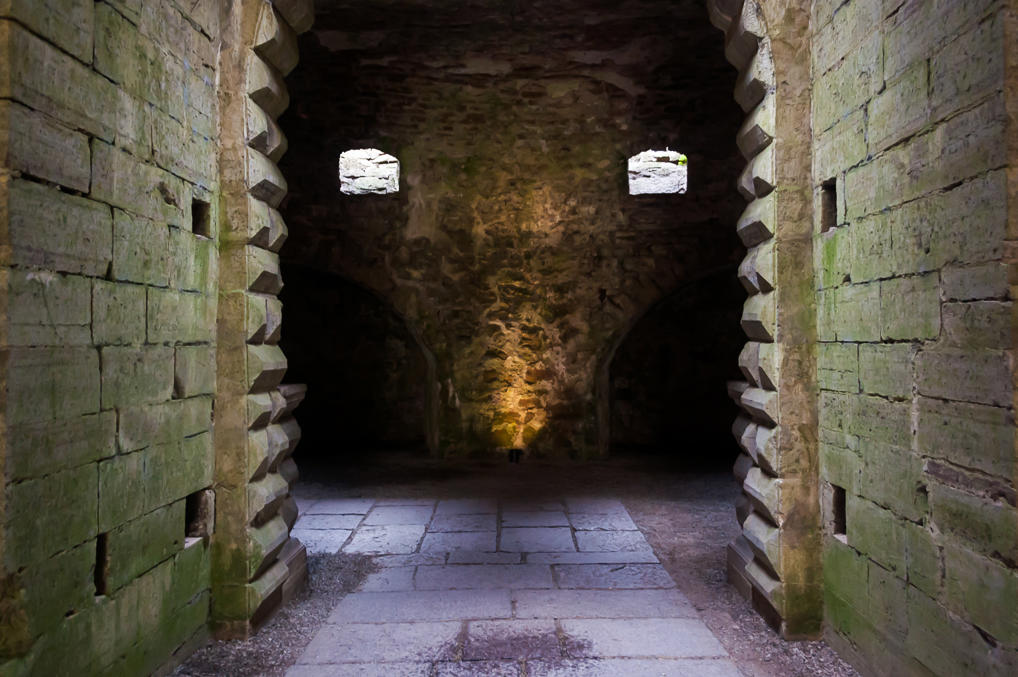 Коридоры замка Боргхольм