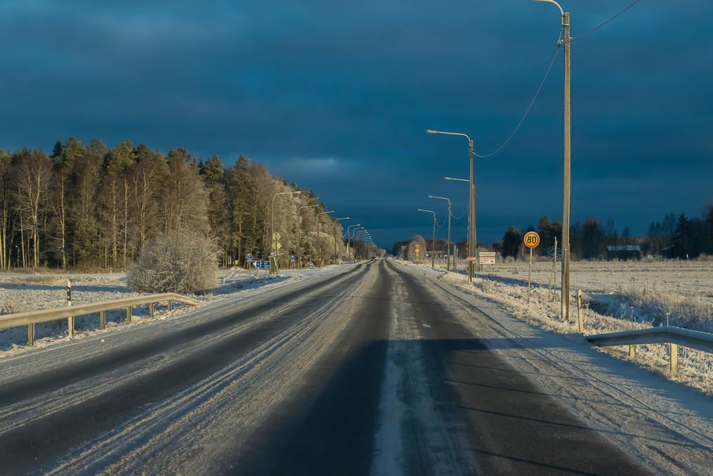 5. Национальная трасса 8, участок Пори–Вааса, муниципалитет Малакс