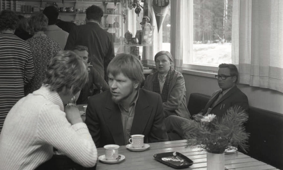 Кафе на старой станции Ваалимаа