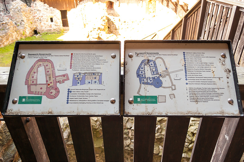 Схемы замка