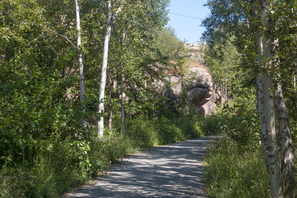 Тропинка на набережную