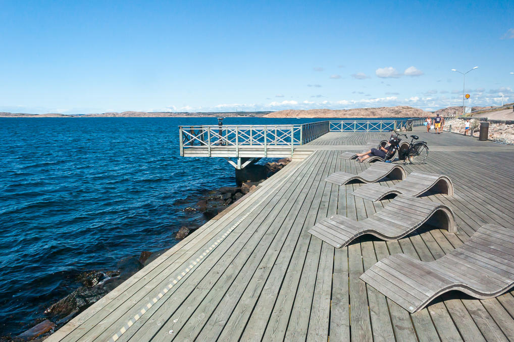 Западная набережная Люсешиля