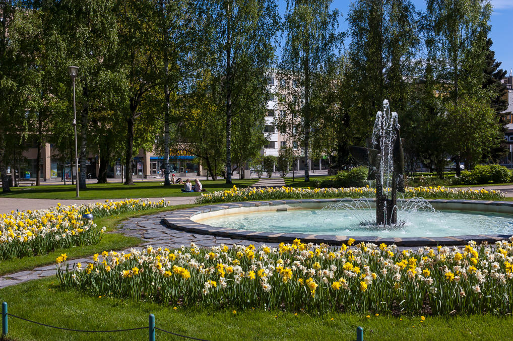 Фонтан в Кирккопуйсто