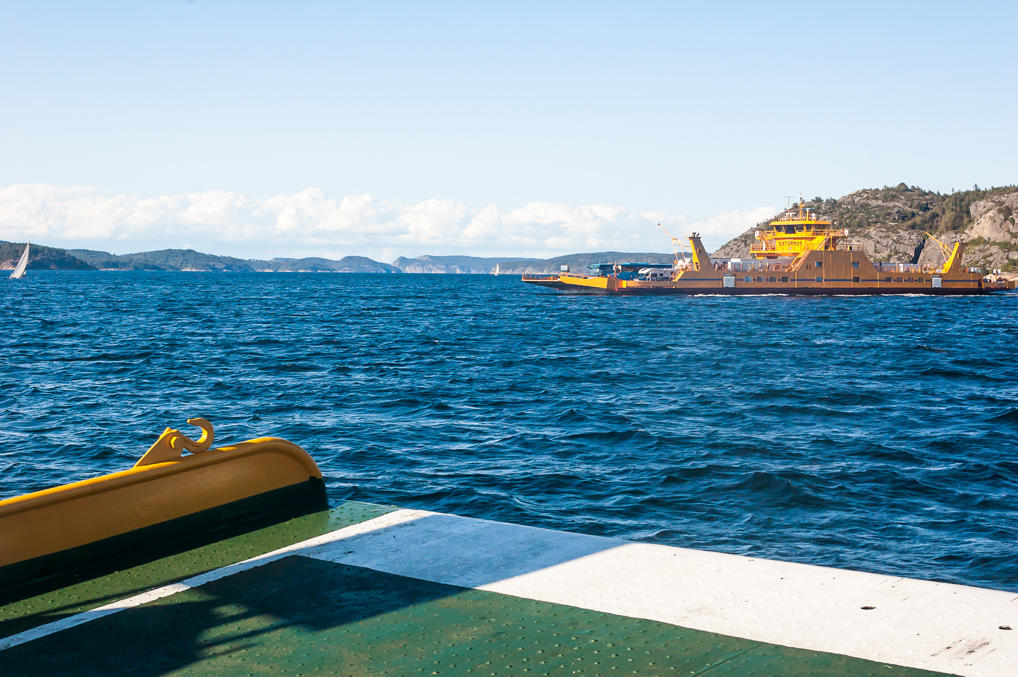 Пересечение Гулльмарна на пароме