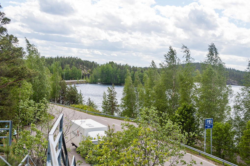 Стоянка на острове Саймы