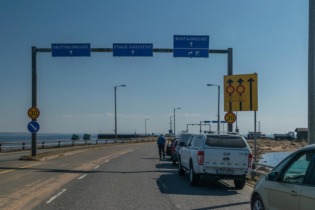 Паромная переправа Оулунсало–Хайлуото, пристань Хайлуото