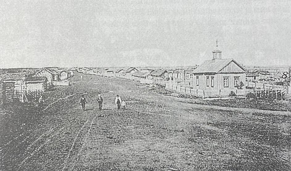 Еще одна лютеранская колония, Омь, в 1900-х