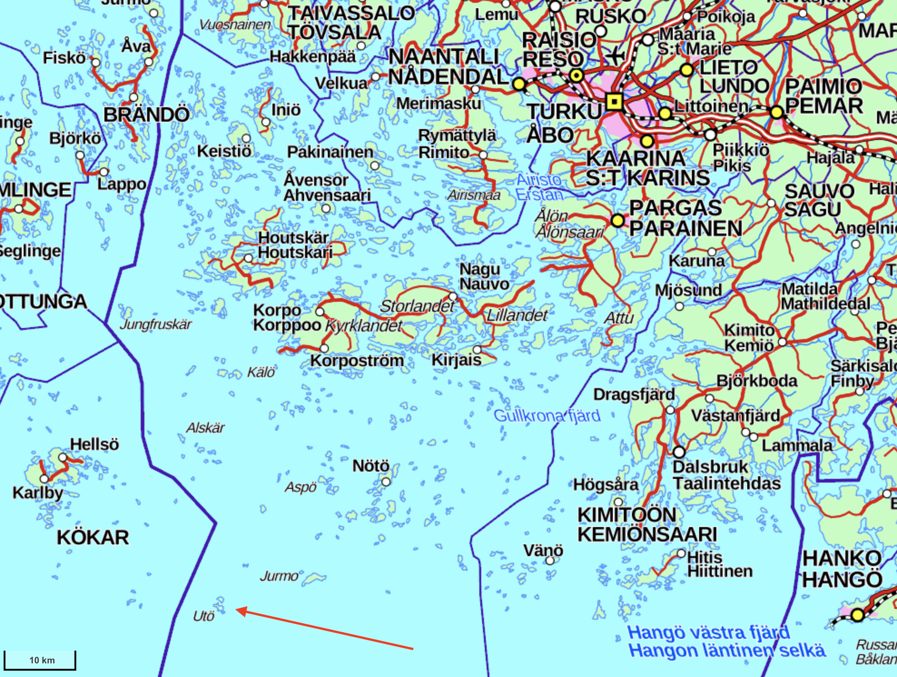 Утё в Архипелаговом море
