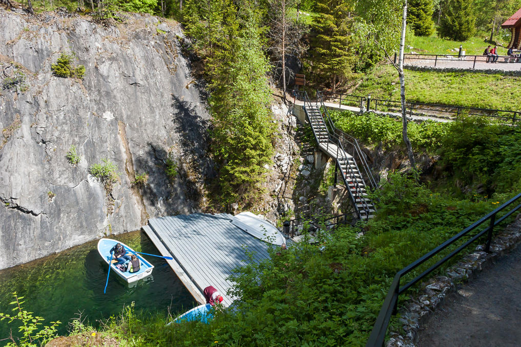 Лодочки на Рускеале