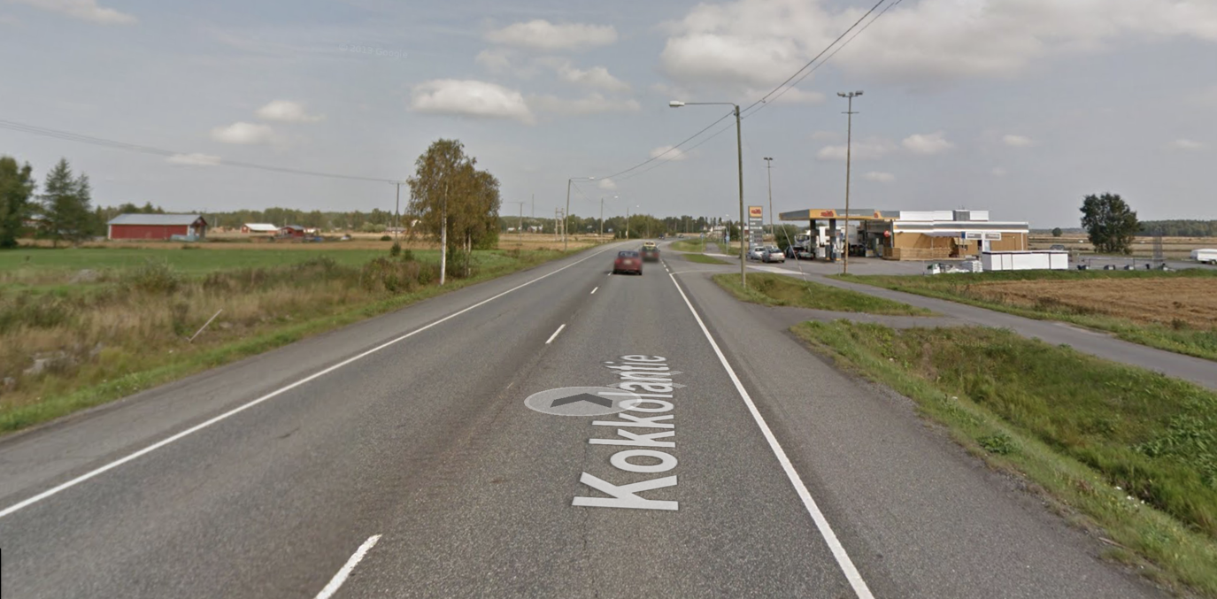 Google Street View, трасса 8, Квевлакс