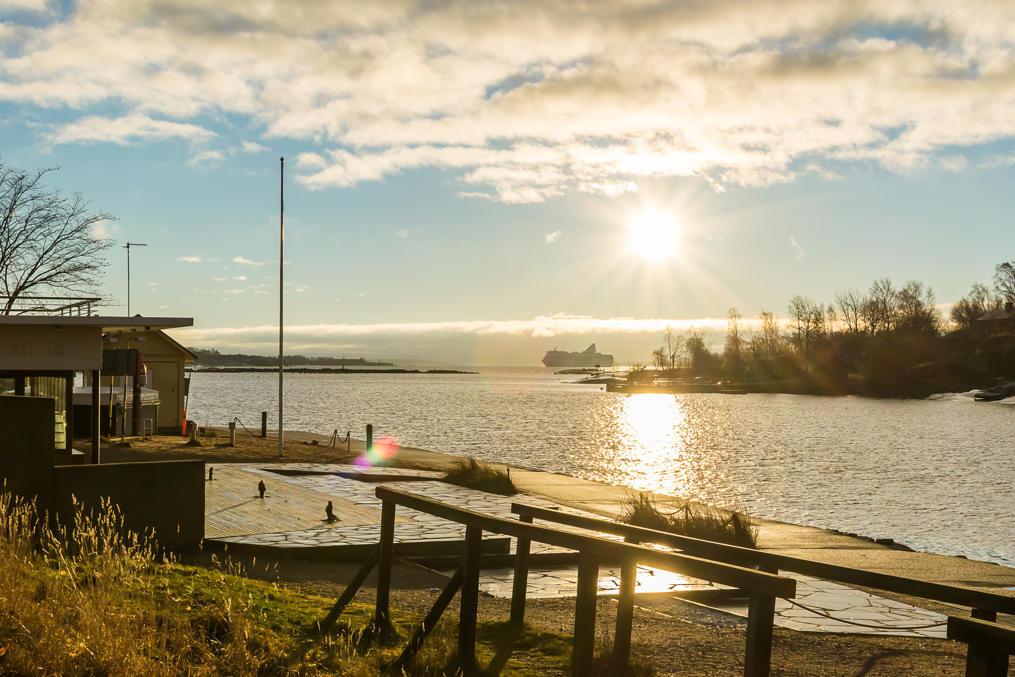 Солнце над морем