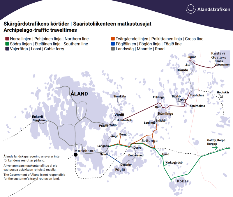 Карта паромов Ålandstrafiken. Источник: https://www.alandstrafiken.ax/sites/default/files/2025-01/kartbild_korstrackor.pdf