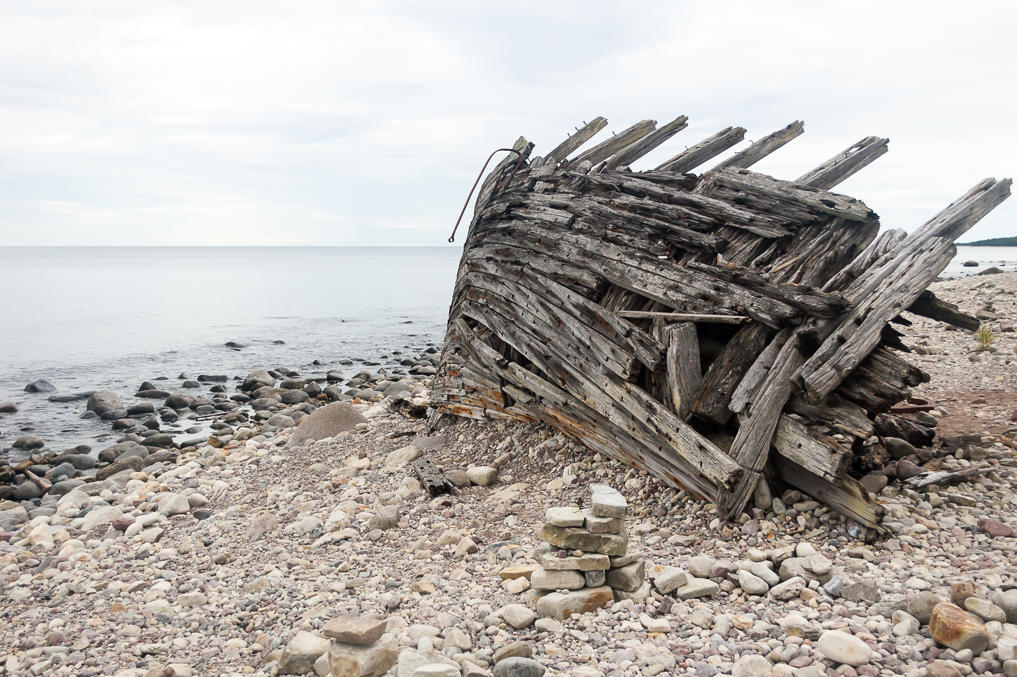 Остов шхуны Свикс