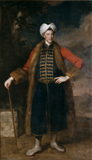 Даниэль Каянус, на портрете британского художника Эноха Симана, 1734, изображение из вики