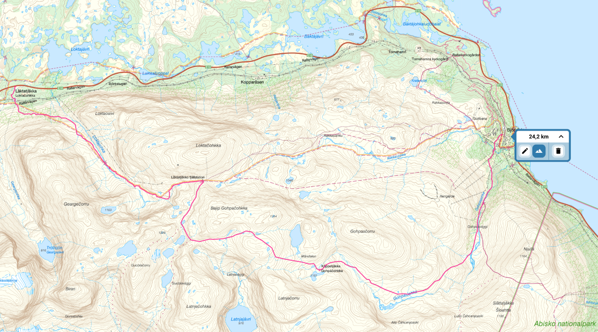 Локтачокко и мой маршрут