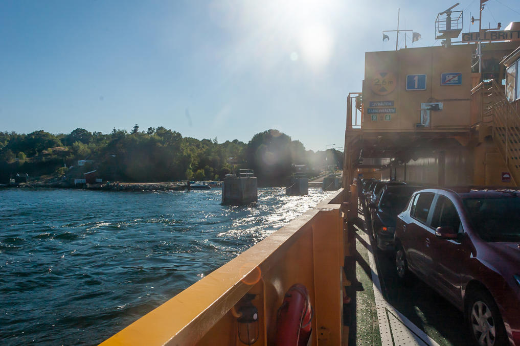 Пересечение Гулльмарна на пароме