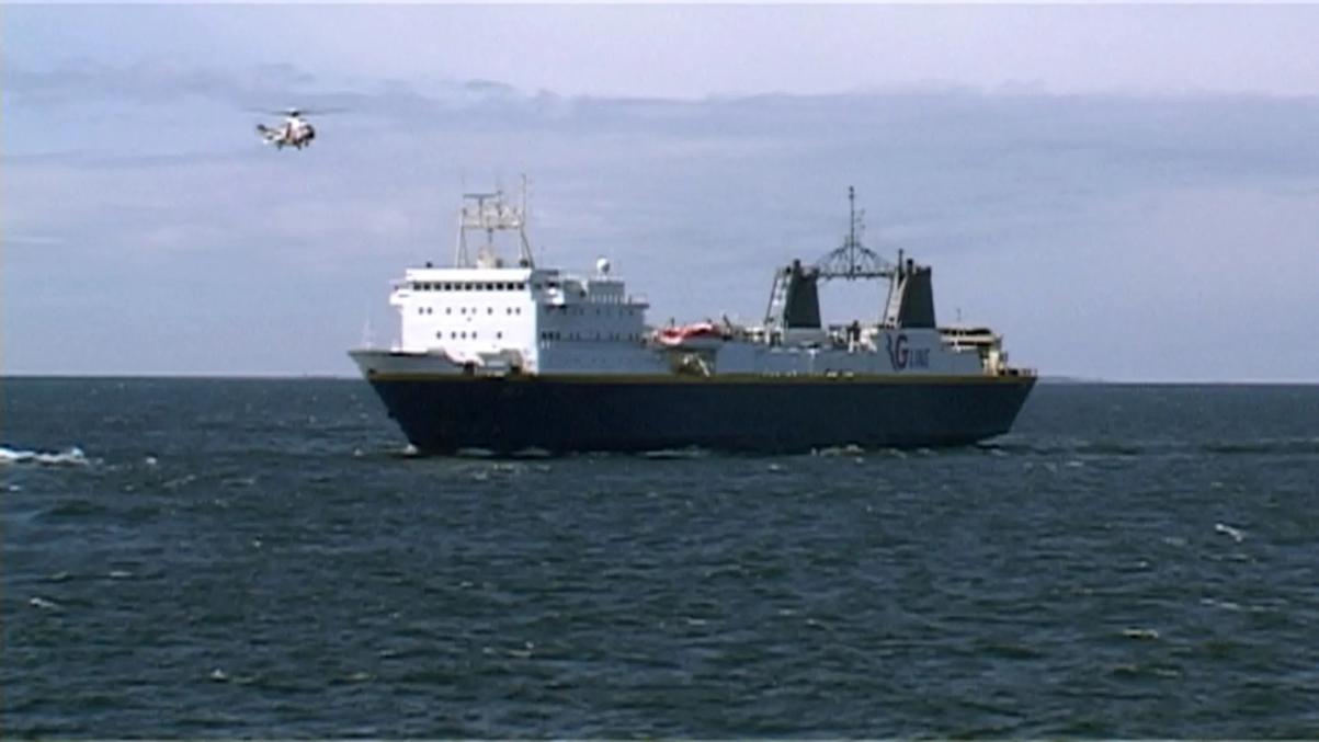 Паром RG I работал на линии Вааса-Умео в 2005-2012