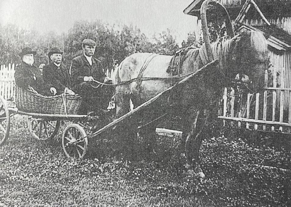 Йоханнес Гранё в Рыжково в 1906