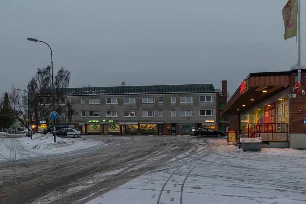 13. Магазины в районе Пукинкулма (Козлиный угол)