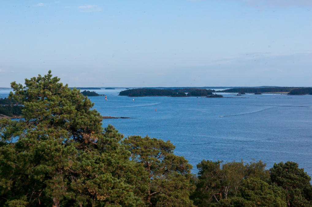 Виды с развалин маяка