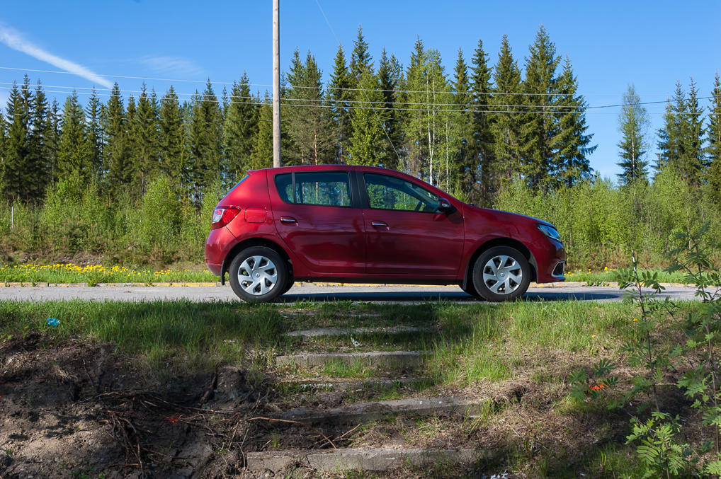 Стоянка у озера Янхёнен