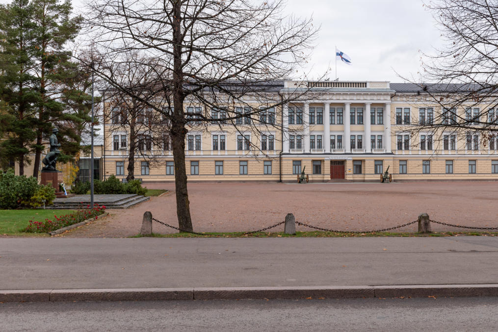 Школа офизеров резерва в Хамине в октябре 2022