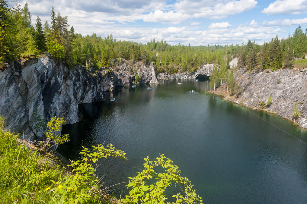 Дальняя часть каньона
