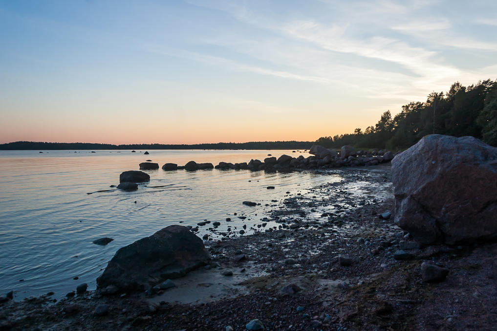 Берег в кемпинге Питкятхиекат