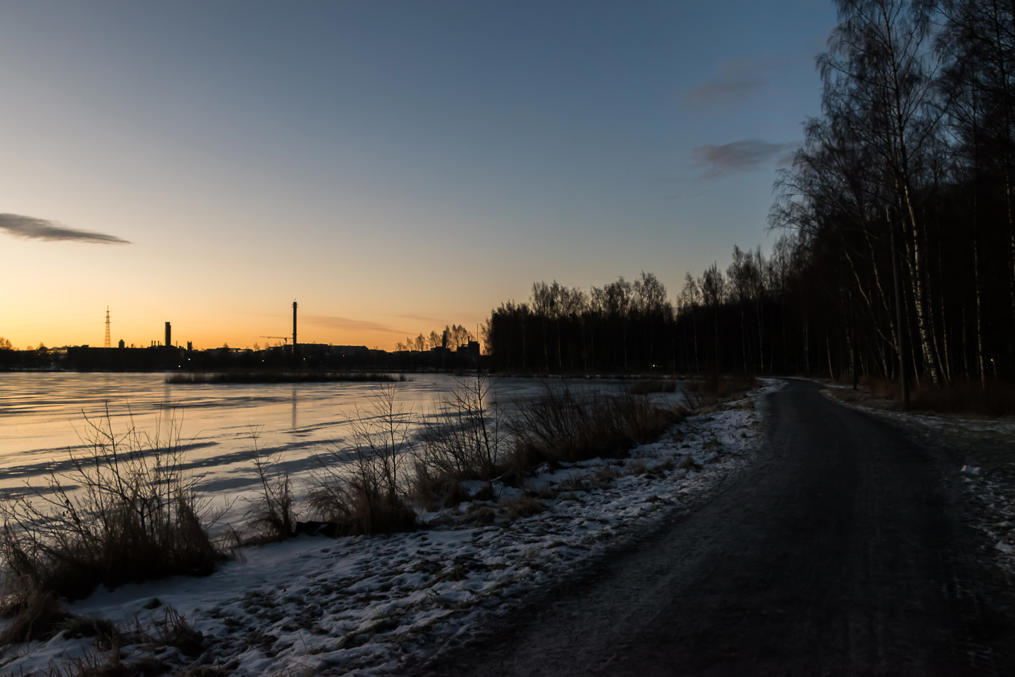 23. Дорожка вдоль залива Онкилахти