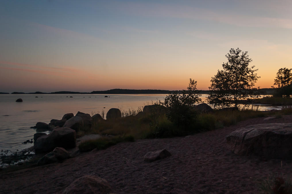 Берег в кемпинге Питкятхиекат